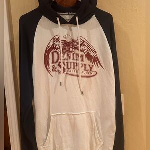 Ralph Lauren Denim & Supply Hoodie Eagle size Large